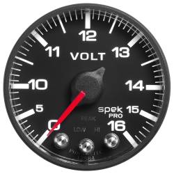 AutoMeter - AutoMeter Spek-Pro Electric Voltmeter Gauge P344328 - Image 2