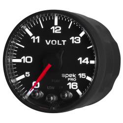 AutoMeter - AutoMeter Spek-Pro Electric Voltmeter Gauge P344328 - Image 4