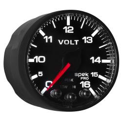 AutoMeter - AutoMeter Spek-Pro Electric Voltmeter Gauge P344328 - Image 7