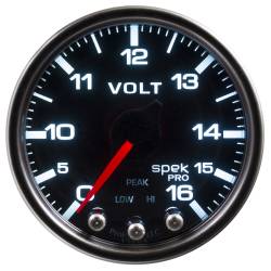 AutoMeter - AutoMeter Spek-Pro Electric Voltmeter Gauge P34452 - Image 2