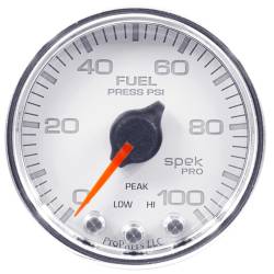 AutoMeter - AutoMeter Spek-Pro Electric Fuel Pressure Gauge P31411 - Image 1