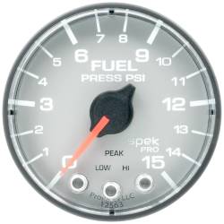 AutoMeter - AutoMeter Spek-Pro Electric Fuel Pressure Gauge P315228 - Image 2