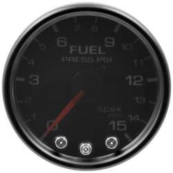 AutoMeter - AutoMeter Spek-Pro Electric Fuel Pressure Gauge P31552 - Image 1