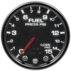 AutoMeter - AutoMeter Spek-Pro Electric Fuel Pressure Gauge P31552 - Image 2