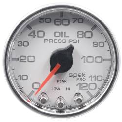 AutoMeter - AutoMeter Spek-Pro Electric Oil Pressure Gauge P32511 - Image 1