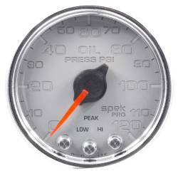 AutoMeter - AutoMeter Spek-Pro Electric Oil Pressure Gauge P32521 - Image 1