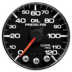 AutoMeter - AutoMeter Spek-Pro Electric Oil Pressure Gauge P325318 - Image 2