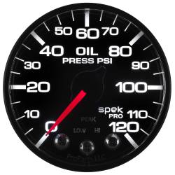 AutoMeter - AutoMeter Spek-Pro NASCAR Oil Pressure Gauge P525328 - Image 5