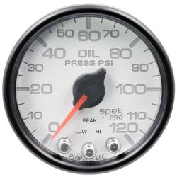 AutoMeter - AutoMeter Spek-Pro Electric Oil Pressure Gauge P32512 - Image 1
