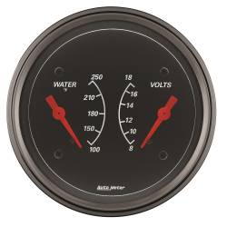 AutoMeter - AutoMeter Designer Black Water Temperature Gauge 1430 - Image 2