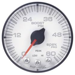 AutoMeter - AutoMeter Spek-Pro Boost Gauge P304128 - Image 1