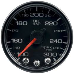 AutoMeter - AutoMeter Spek-Pro NASCAR Oil Temperature Gauge P52232 - Image 1