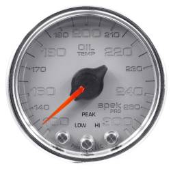 AutoMeter - AutoMeter Spek-Pro Electric Oil Temperature Gauge P32221 - Image 1