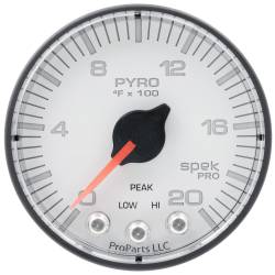 AutoMeter - AutoMeter Spek-Pro EGT Pyrometer Gauge Kit P310128 - Image 1