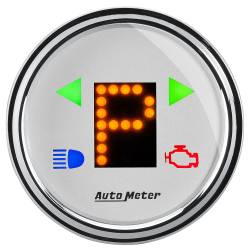 AutoMeter - AutoMeter Arctic White Automatic Transmission Shift Indicator 1360 - Image 1