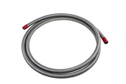 Fuel-Line,-Rubber-Stainless-Braided