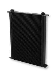 Earls-Ultrapro-Oil-Cooler---Black---60-Rows---Extra-Wide-Cooler---10-O-Ring-Boss-Female-Ports