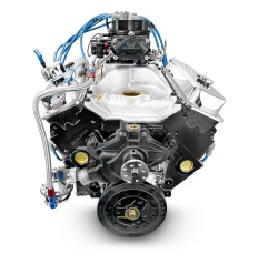 BluePrint Engines - MBP3830CTC Stroker Marine Crate Engine by BluePrint Engines 383 CI 405 HP GM Style Dressed Longblock with Carburetor Iron Heads Roller Cam - Image 3