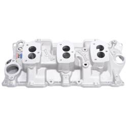 Edelbrock - Edelbrock Performer 3X2 SBC Intake Manifold 5418 - Image 1