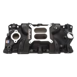 Edelbrock - Edelbrock Black Performer EPS SBC Intake Manifold 27013 - Image 1