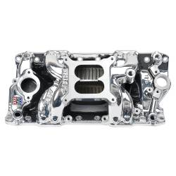 Edelbrock - ED75014 - ENDURASHINE MANIFOLD S/B CHEV RPM - Image 1