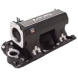 Edelbrock - Edelbrock Black Pro Flo XT SBC Intake Manifold 71373 - Image 2