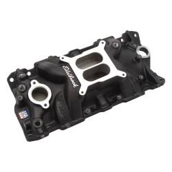 Edelbrock - Edelbrock Black Performer EPS SBC Intake Manifold 27013 - Image 2