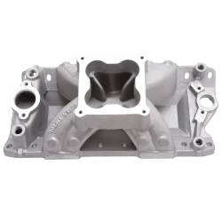 Edelbrock - ED2971 - MANIFOLD, SB CHEVY, RAISED PORTS, SUPER VICTOR, 4500 FLANGE - Image 1