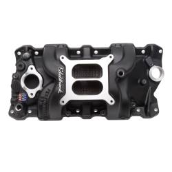 Edelbrock - Edelbrock Black Rpm SBC Intake Manifold 71013 - Image 1