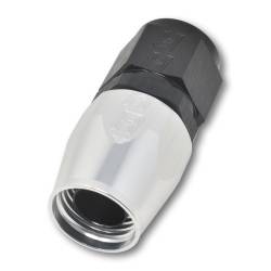 Russell - Russell 4AN ProClassic Straight Hose End With Black/Silver Finish 610033 - Image 2