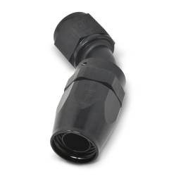 Russell - Russell 4AN ProClassic 45 Degree Hose End With Black Finish 610085 - Image 1