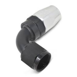 Russell - Russell 16AN ProClassic 90 Degree 1" Radius Hose End With Black/Silver Finish 610203 - Image 1