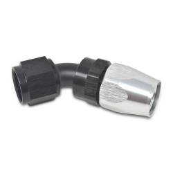 Russell - Russell 12AN ProClassic 45 Degree Hose End With Black/Silver Finish 610123 - Image 3