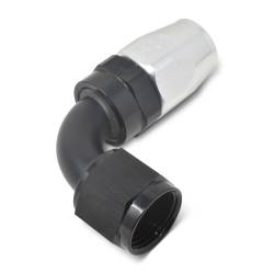 Russell - Russell 10AN ProClassic Swivel 90 Degree 5/8" Radius Hose End With Black/Silver Finish 610183 - Image 3