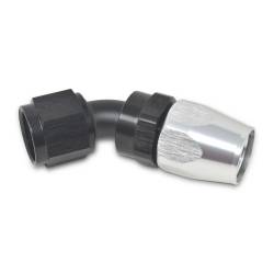 Russell - Russell 16AN ProClassic 45 Degree Hose End With Black/Silver Finish 610133 - Image 3