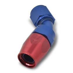 Russell - Russell 10AN ProClassic Swivel 45 Degree Hose End With Red/Blue Finish 610110 - Image 2