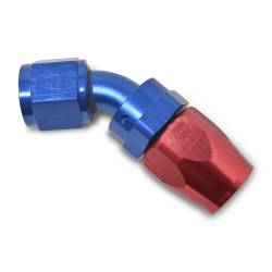 Russell - Russell 10AN ProClassic Swivel 45 Degree Hose End With Red/Blue Finish 610110 - Image 3