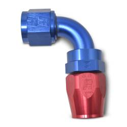 Russell - Russell 10AN ProClassic Swivel 90 Degree 5/8" Radius Hose End With Red/Blue Finish 610180 - Image 3