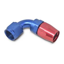 Russell - Russell 10AN ProClassic Swivel 90 Degree 5/8" Radius Hose End With Red/Blue Finish 610180 - Image 4