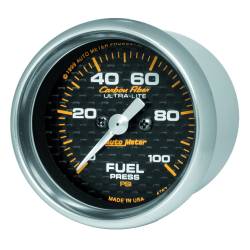 AutoMeter - AutoMeter Carbon Fiber Electric Fuel Pressure Gauge 4763 - Image 3