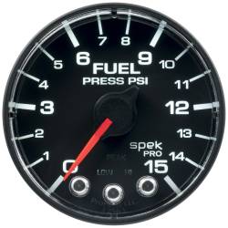 AutoMeter - AutoMeter Spek-Pro NASCAR Fuel Pressure Gauge P515328 - Image 2