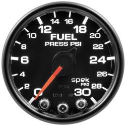 AutoMeter - AutoMeter Spek-Pro Electric Fuel Pressure Gauge P31632 - Image 2