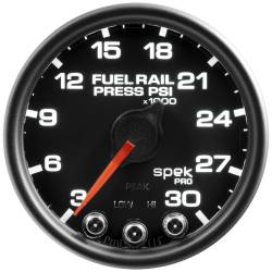 AutoMeter - AutoMeter Spek-Pro Fuel Rail Pressure Gauge P32132 - Image 2