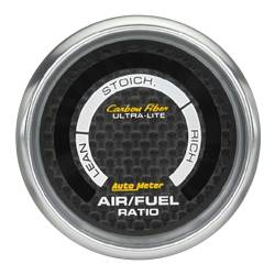 AutoMeter - AutoMeter Carbon Fiber Electric Air Fuel Ratio Gauge 4775 - Image 1