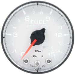 AutoMeter - AutoMeter Spek-Pro Electric Fuel Pressure Gauge P315128 - Image 2