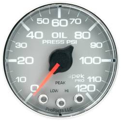 AutoMeter - AutoMeter Spek-Pro Electric Oil Pressure Gauge P325218 - Image 2