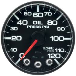 AutoMeter - AutoMeter Spek-Pro Electric Oil Pressure Gauge P325324 - Image 2