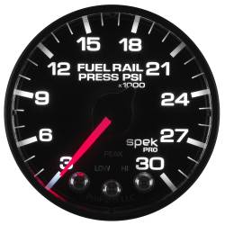 AutoMeter - AutoMeter Spek-Pro Fuel Rail Pressure Gauge P321328 - Image 5