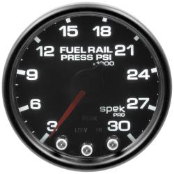 AutoMeter - AutoMeter Spek-Pro Fuel Rail Pressure Gauge P32152 - Image 2