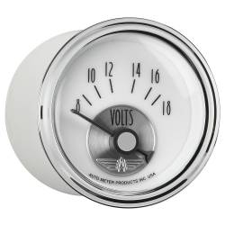 AutoMeter - AutoMeter Prestige Series Pearl Voltmeter Gauge 2094 - Image 5